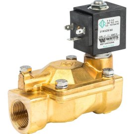 Соленоидный клапан Watts 850Т (850T34W220NA) для систем водоснабжения 3/4 230V Н.О., 10023643