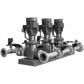 Насосная станция пожаротушения ИСТРАТЕХ HC-FS-A 2/1 KMG 100-200/203-55/2 G1-B-300-16, S75212023