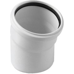 Отвод Pro Aqua Белый Stilte D75/15, ST100715W