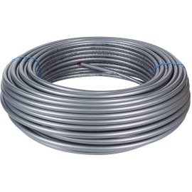 Труба универсальная РЕХАУ RAUTITAN flex 16х2.2 мм, бухта 100 м из сшитого полиэтилена, 11303701100