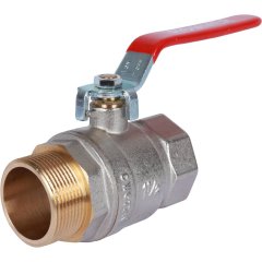 Кран шаровой ROMMER 1 1/2 ВН/НР, ручка рычаг