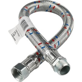 Гибкая подводка для воды STOUT НР 3/4 х ВР 3/4, длина 600 мм, SHF-0206-182020