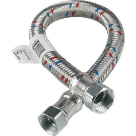 Гибкая подводка для воды STOUT ВР 3/4 х ВР 3/4, длина 600 мм, SHF-0306-182020