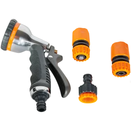 Набор BELAMOS пистолет метал + коннектор 1/2 + коннектор а.c.1/2, штуцер