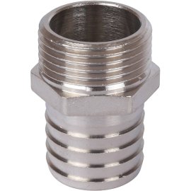 Штуцер STOUT НР никелированный 1 x30, SFT-0067-000130