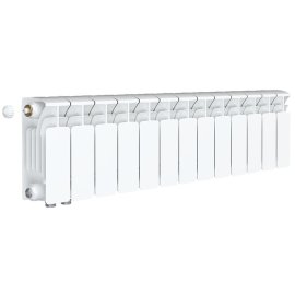 Радиатор биметаллический RIFAR BASE VENTIL 200 BVL 13 секций нижнее левое подключение (белый RAL 9016), 1RB20.VL-13