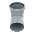 Отвод ВК ПП 110х87, серый,РТП