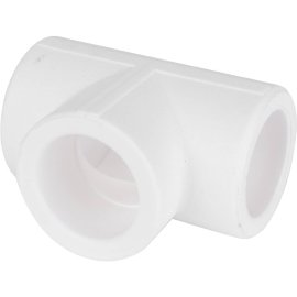 Тройник Kalde d=25 для полипропиленовых труб под сварку (цвет белый), R.3212-teo-250000