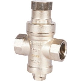 Редуктор давления ROMMER PN16 вн/вн 1/2  без подключения манометра, RVS-0009-000015