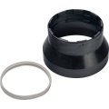 Элемент дымохода STOUT адаптер пластиковый DN101/133, для герметизации терминала при проходе через крышу, SCA-6010-000110