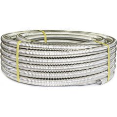 Труба гофрированная из нерж. стали Stahlmann SS304 13А, отожженная, 20м