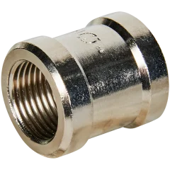 Муфта STOUT ВВ никелированная 3/8