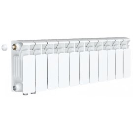 Радиатор биметаллический RIFAR BASE VENTIL 200 BVL 11 секций нижнее левое подключение (белый RAL 9016)