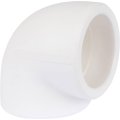 Угольник 90* Kalde d=110 для полипропиленовых труб под сварку (цвет белый), 3212-elb-110000