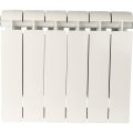 Радиатор биметаллический Global STYLE EXTRA 350 6 секций боковое подключение (белый RAL 9010), STE03501006