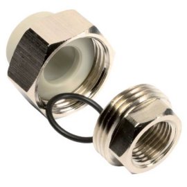 SSHI02020LFRCT (SSHI02020RCT) (SSHI02020X) Ekoplastik 20х1/2ВР муфта комбинированная разъемная PP-RCT (PP-R)