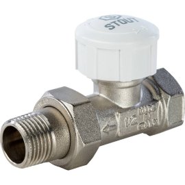 Клапан термостатический STOUT прямой 1/2, SVT-0001-000015