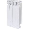 Радиатор биметаллический RIFAR BASE VENTIL 500 BVR 4 секции нижнее правое подключение (белый RAL 9016), 1RB50.VR-4