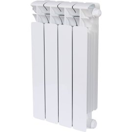 Радиатор биметаллический RIFAR BASE VENTIL 500 BVR 4 секции нижнее правое подключение (белый RAL 9016), 1RB50.VR-4
