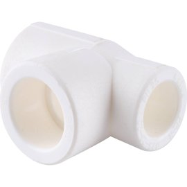 Тройник переходной Kalde 25х25х20 для полипропиленовых труб под сварку (цвет белый), 3212-tio-252520