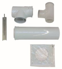 Концентрическое соединение дымохода Vaillant, 0020106374
