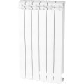 Радиатор алюминиевый Global VOX-R 700 Секция боковое подключение (белый RAL 9010), 49031
