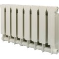 Радиатор биметаллический Global STYLE EXTRA 350 8 секций боковое подключение (белый RAL 9010)