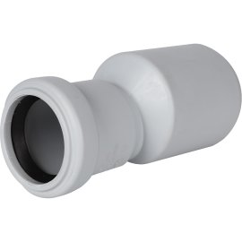 Переход эксцентрический канализационный бесшумный STOUT D 58 х 40