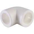 Угольник Политэк d=20 90* для полипропиленовых труб под сварку (цвет белый), 9000000320