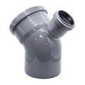 Отвод фронтальный с выходом вверх ВК ПП 110/50х45, серый,РТП