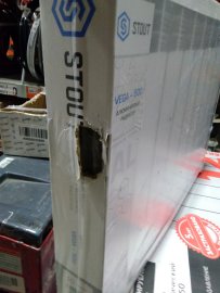 Уцененный товар (замятие на ребрах секции, нарушена упаковка): Радиатор алюминиевый STOUT VEGA 500 10 секций боковое подключение (белый RAL 9016), SRA-1310-050010