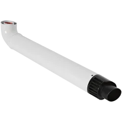 Комплект традиционного дымохода ROMMER СТАНДАРТ УНИВЕРСАЛЬНЫЙ D60/100, L900 (кроме Immergas и Navien Deluxe 75/100)