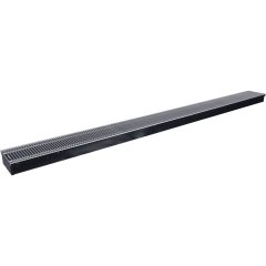 Внутрипольный конвектор STOUT SCN-1100 80х190х2400 (Решётка роликовая) правое подключение, SCN-1100-0819240