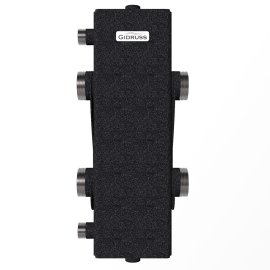 Гидравлический разделитель GIDRUSS GR-150-40 (до 150 кВт, G 1 1/2, корпус 120х120x4 ст. 09Г2С)