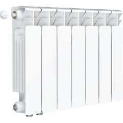 Радиатор биметаллический RIFAR BASE VENTIL 350 7 секции BVRL нижнее правое подключение (белый RAL 9016)