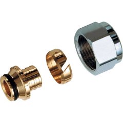 Концовка евроконус FAR для труб PEX 16х2, с накидной гайкой 1/2