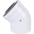 Коаксиальный отвод полипропиленовый Baxi 45°, диам. 80/125 мм, HT