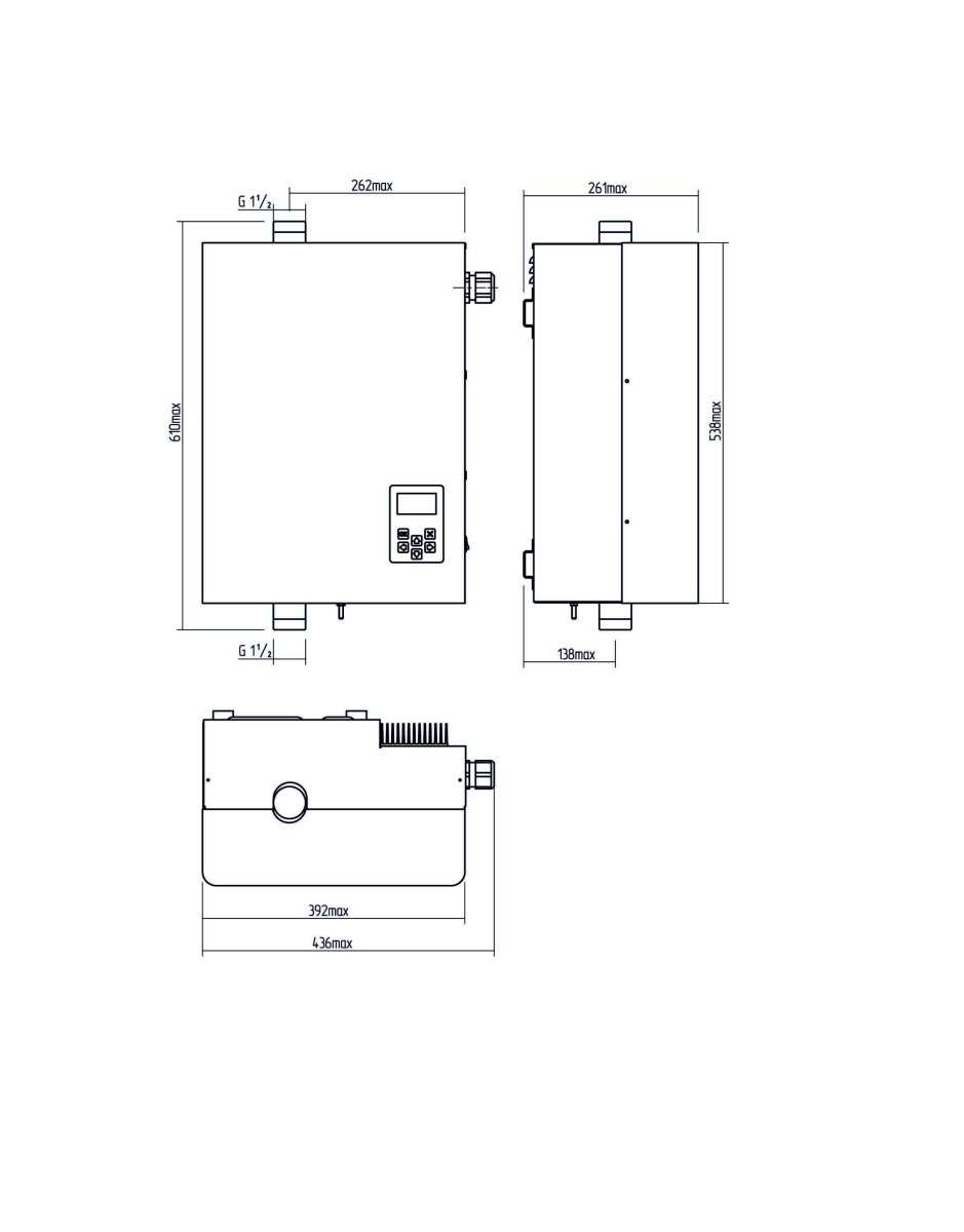 46012300001 РЭКО-30П (30 кВт) 380 В Электрокотел, 46012300001