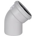 Отвод канализационный бесшумный STOUT D110х45°, SKB-0010-011045