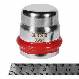 Заглушка ROMMER ВПр, 35, из нержавеющей стали прессовой, RSS-1025-000035