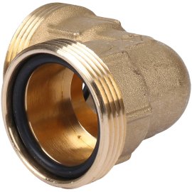 Угольник TIEMME 32х32 для труб ПНД винтовой, 3400003