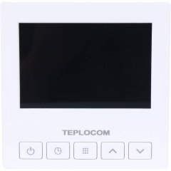 Термостат комнатный Teplocom TS-Prog-220/3A, проводной, прогр., реле 250В, 3А, 913