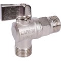 Кран шаровой STOUT угловой для бытовой техники 1/2