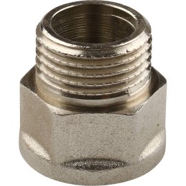 Переходник TIEMME НВ никелированный 1/2х1/2, 1500477