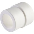 Муфта переходная внутр./наруж. Политэк 40х32 для полипропиленовых труб под сварку (цвет белый), 9200004032