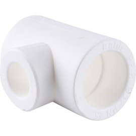 Тройник переходной Kalde 32х20х32 для полипропиленовых труб под сварку (цвет белый), 3212-tio-322032