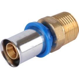 Переходник APE с наружной резьбой 1/2 х16 для металлопластиковых труб прессовой, ARL1003100