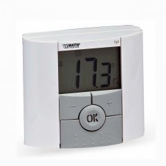 Электронный комнатный радиотермостат с ЖК-дисплеем Watts BT-D02-RF, 10036870