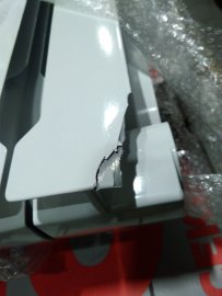 Уцененный товар (скол на ламели крайней секции): Радиатор биметаллический ROMMER Profi BM 500 4 секции боковое подключение (BI500-80-80-150) (RAL9016), RBM-1210-050004