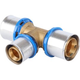 Тройник APE переходной 32х26х32 для металлопластиковых труб прессовой, ARL2400434